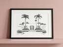 custom architectural drawing_closing gifts for realtors