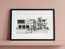 custom architectural drawing_closing gifts for realtors